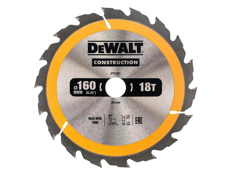 Пильный диск Construction DeWALT DT1931