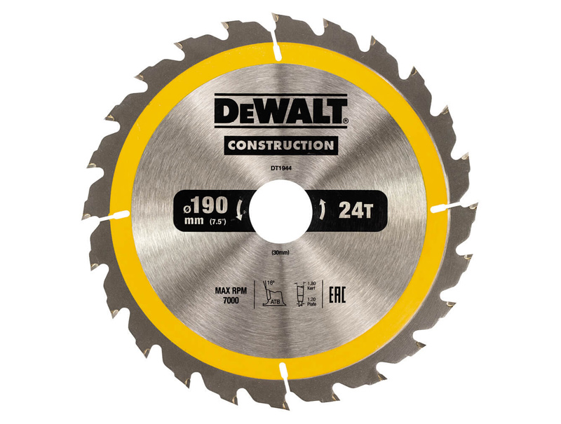 Пильный диск Construction DeWALT DT1944