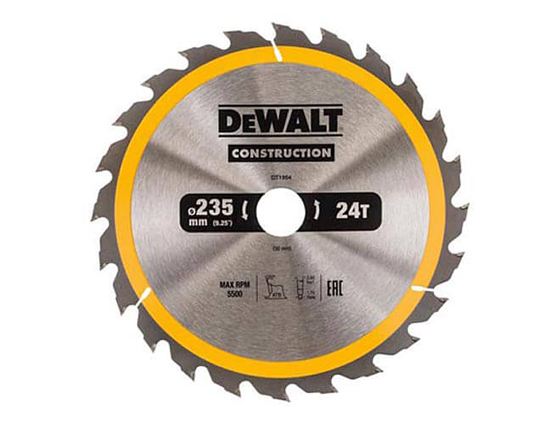 Пильный диск Construction DeWALT DT1954
