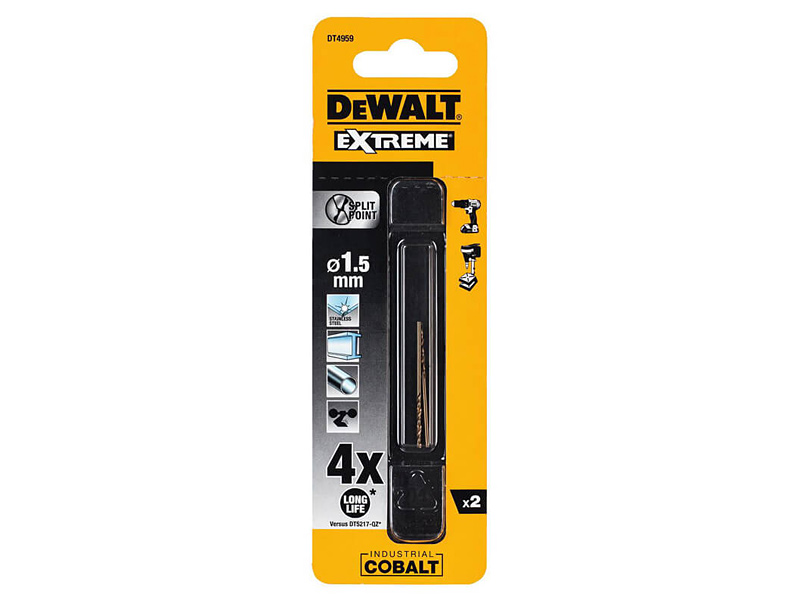 Сверло по металлу Extreme Industrial Cobalt HSS-Co DeWALT DT4959