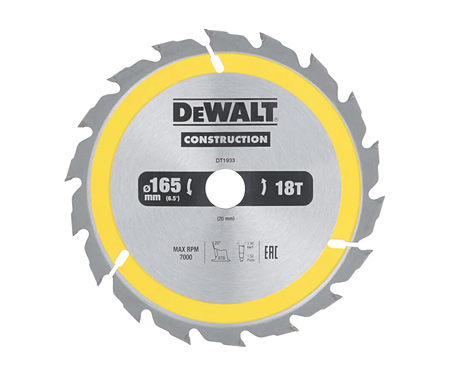 Пильный диск Construction DeWALT DT1933