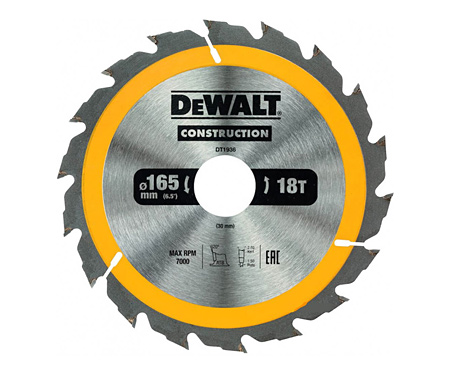 Пильный диск Construction DeWALT DT1936