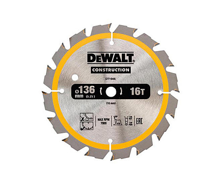 Пильный диск Construction DeWALT DT1946