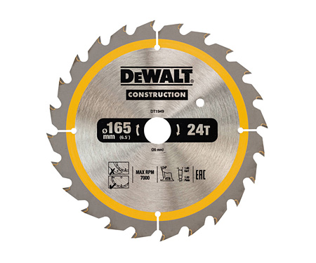 Пильный диск Construction DeWALT DT1949