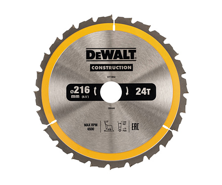 Пильный диск Construction DeWALT DT1952