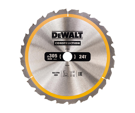 Пильный диск Construction DeWALT DT1958
