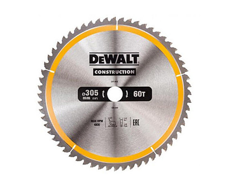 Пильный диск Construction DeWALT DT1960