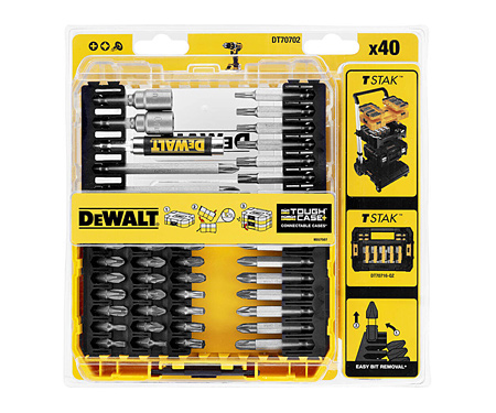 Набір біт і насадок DeWALT DT70702 (41 шт.)
