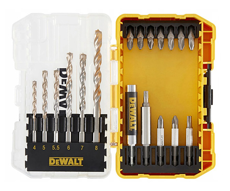 Набор бит и сверл DeWALT DT70711 (19 шт.)
