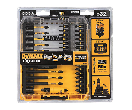 Набір біт і насадок DeWALT DT70743T (32 шт.)