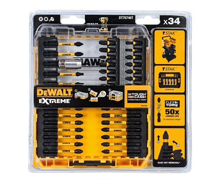 Набор бит DeWALT DT70746T (34 шт.)