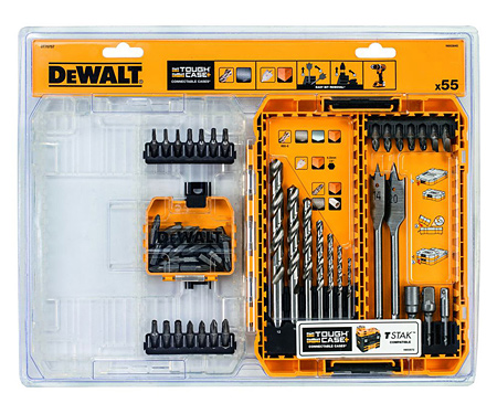 Набір біт і свердел DeWALT DT70757 (56 шт.)