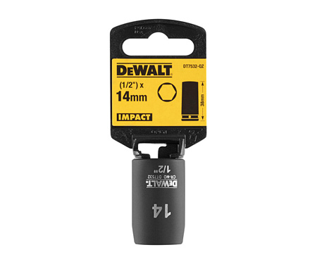 Головка торцева коротка ударна IMPACT DeWALT DT7532