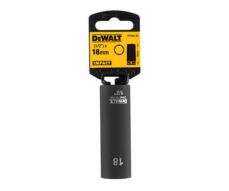 Головка торцевая ударная удлинённая IMPACT DeWALT DT7552