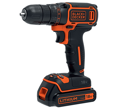 Акумуляторний дриль-шурупокрут BLACK&DECKER BDCDC18KB