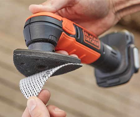 Аккумуляторная виброшлифмашина BLACK&DECKER BDCDS12N