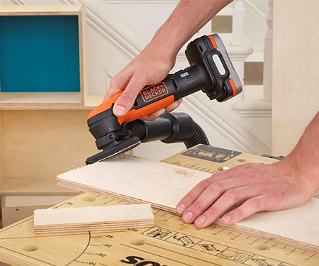 Набір акумуляторних інструментів BLACK&DECKER BDCK121S1S
