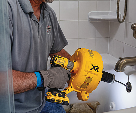 Аккумуляторная прочистная машина DeWALT DCD200N