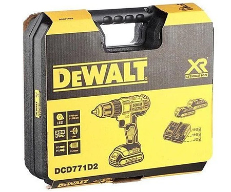 Акумуляторний дриль-шурупокрут DeWALT DCD771D2
