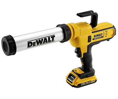 Аккумуляторный пистолет для герметика DeWALT DCE571D1