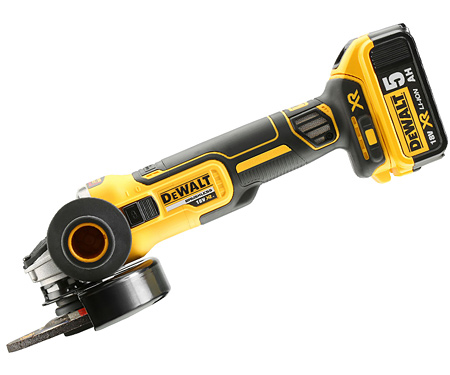 Акумуляторна болгарка DeWALT DCG405P2
