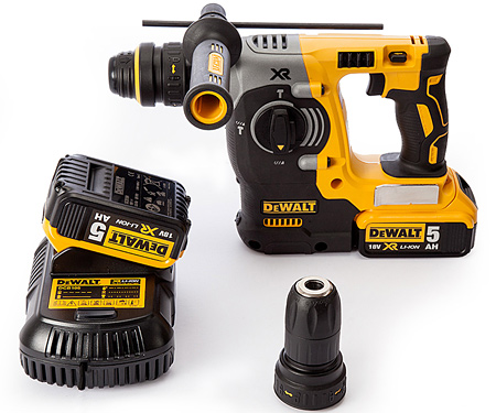 Акумуляторний перфоратор DeWALT DCH274P2