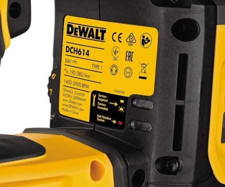 Акумуляторний перфоратор DeWALT DCH614N