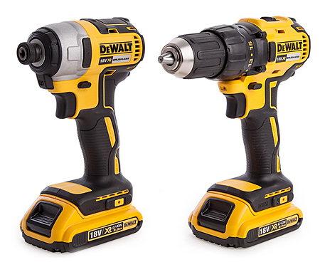 Набір акумуляторних інструментів DeWALT DCK2059D2T