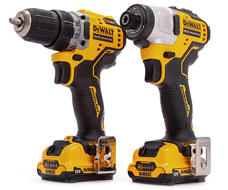 Набір акумуляторних інструментів DeWALT DCK2110L2T