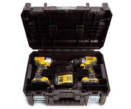 Набір акумуляторних інструментів DeWALT DCK2110L2T