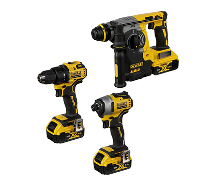 Набір акумуляторних інструментів DeWALT DCK377P3T