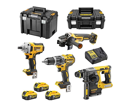 Набір акумуляторних інструментів DeWALT DCK428P3T