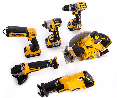 Набор аккумуляторного инструмента DeWALT DCK623P3