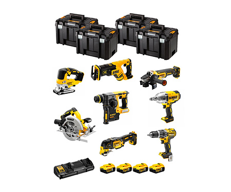 Набор аккумуляторного инструмента DeWALT DCK865P4T