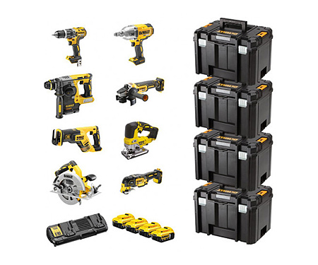 Набор аккумуляторного инструмента DeWALT DCK865P4T