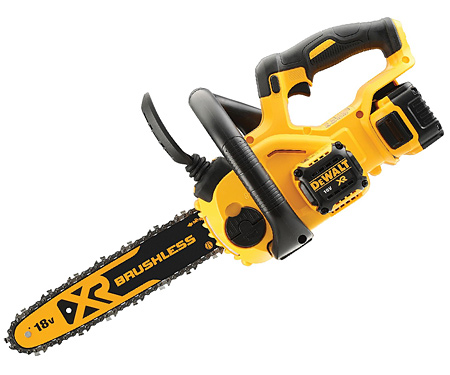 Аккумуляторная цепная пила DeWALT DCM565P1