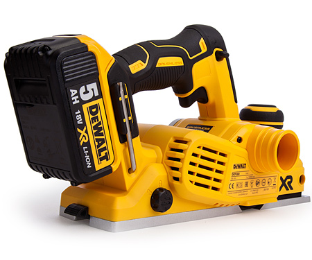 Акумуляторний рубанок DeWALT DCP580P2