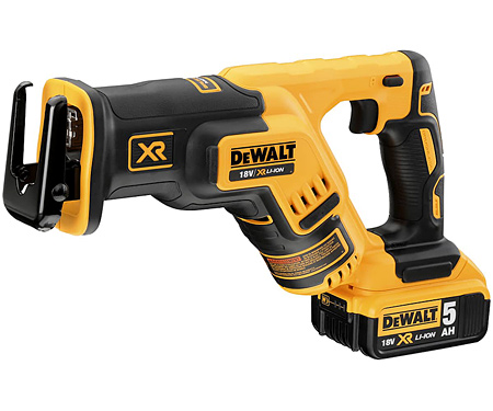 Аккумуляторная сабельная пила DeWALT DCS367P2