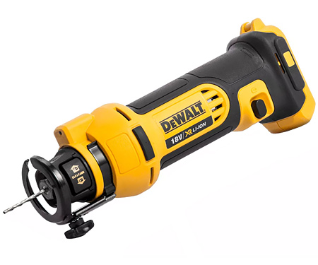 Акумуляторний фрезер для вирізування гіпсокартону DeWALT DCS551NT