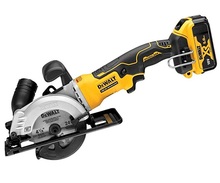 Акумуляторна дискова пила DeWALT DCS571P2