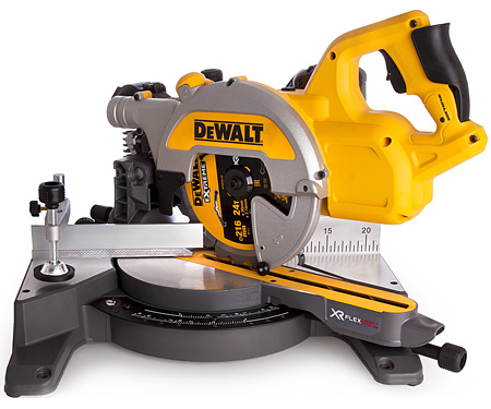 Акумуляторна торцювальна пила DeWALT DCS777T2