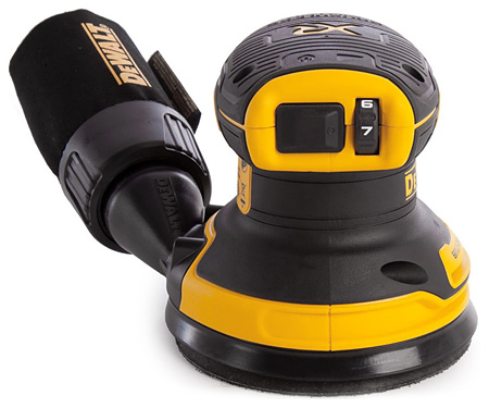 Акумуляторна ексцентрикова шліфувальна машина DeWALT DCW210P2