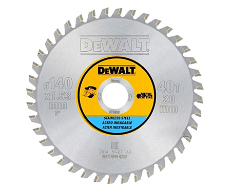 Пильный диск (140х20мм) DeWALT DT1918