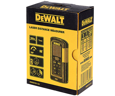 Далекомір лазерний DeWALT DW03101