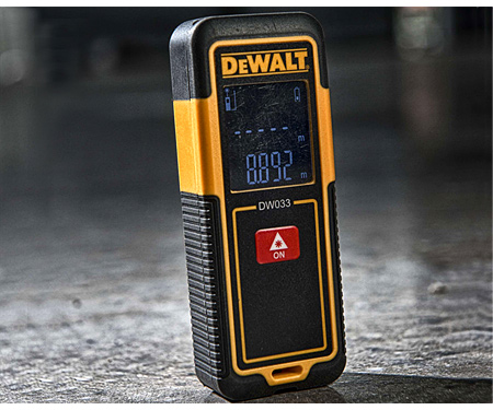 Далекомір лазерний DeWALT DW033