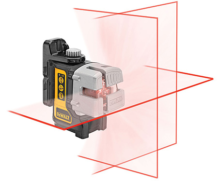 Лазер самовыравнивающийся 3-х плоскостной DeWALT DW089KD