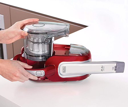Пилосос-електровіник BLACK&DECKER HVFE2150LR