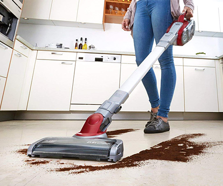 Пилосос-електровіник BLACK&DECKER HVFE2150LR