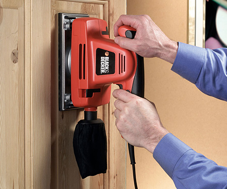 Виброшлифмашина BLACK&DECKER KA274EKA