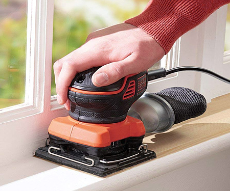 Виброшлифмашина BLACK&DECKER KA450